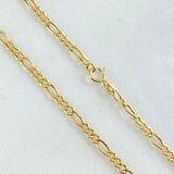 Figaro Chain 3.65gr / 27.6in / +0 18K Gold