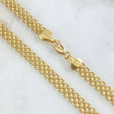Bismark Chain 7.25gr / 23.6in / +0 18K Gold