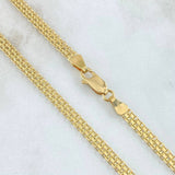 Cadena China 11gr / 50cm / +0 Oro 18K