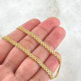 Cadena China 11gr / 50cm / +0 Oro 18K