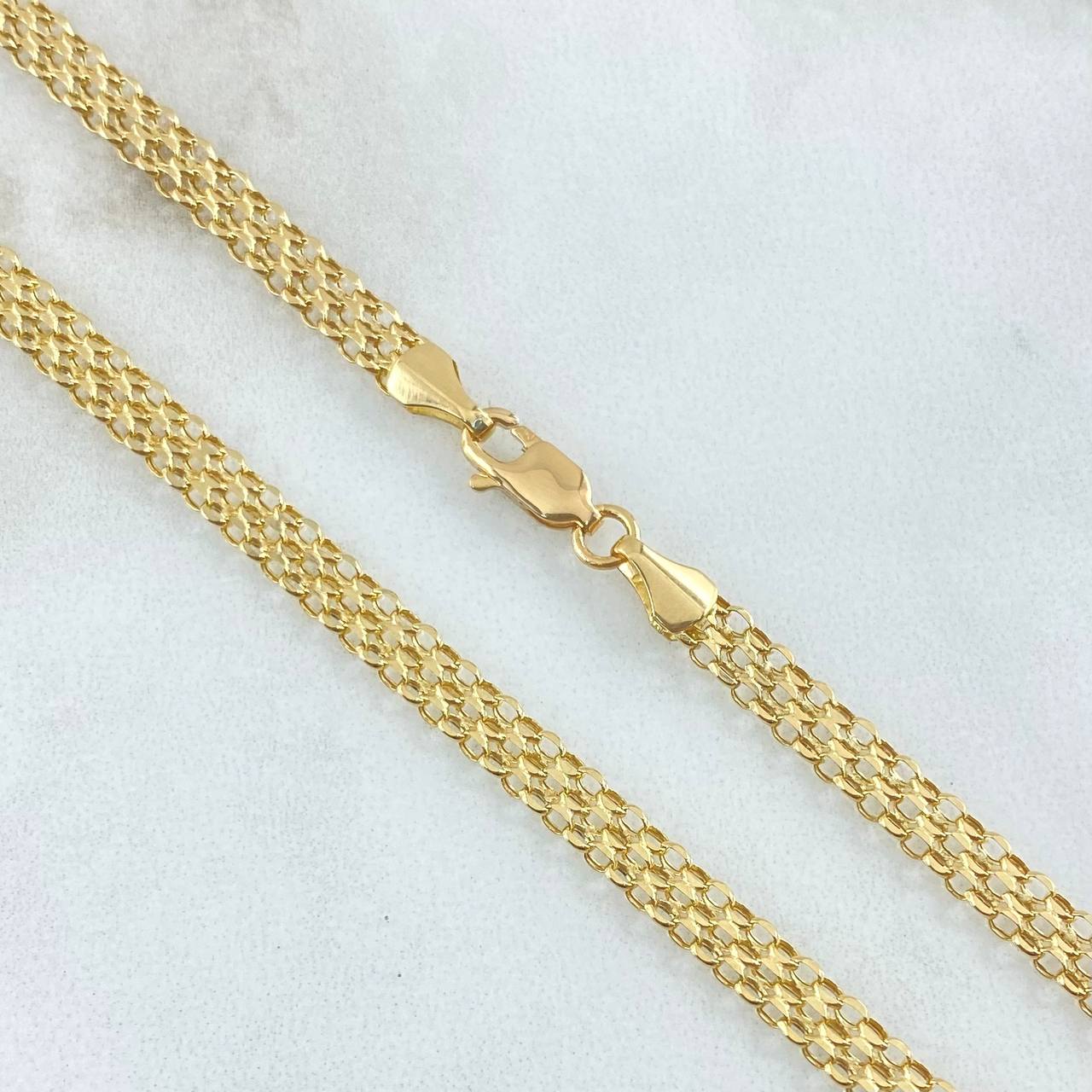 Cadena China 6.9gr / 19 3/4 in / Oro Amarillo +1 18K *
