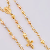 Rosario Virgen Milagrosa 6.75 g / 20 3/4 in / 3.4 mm Tres Oros 18K