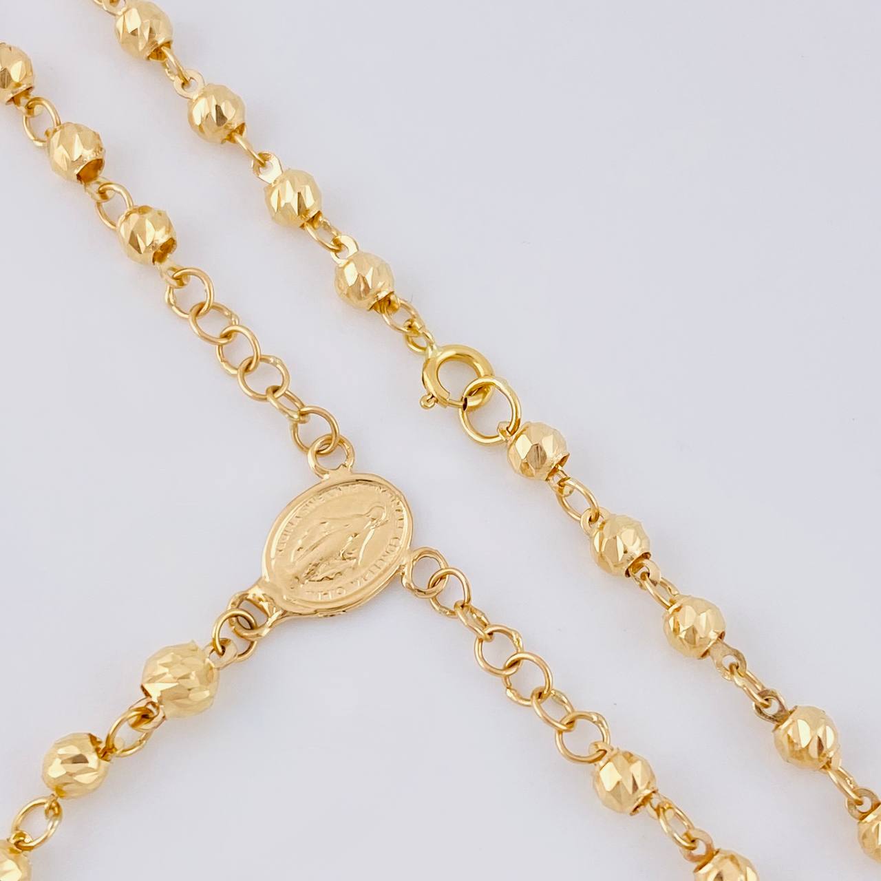 Miraculous Virgin Rosary 7.2 g / 20 3/4 in / 3.4 mm 18K Yellow Gold
