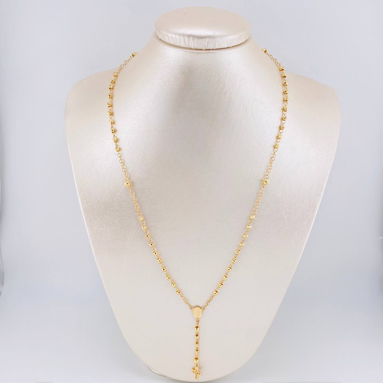 Miraculous Virgin Rosary 7.2 g / 20 3/4 in / 3.4 mm 18K Yellow Gold