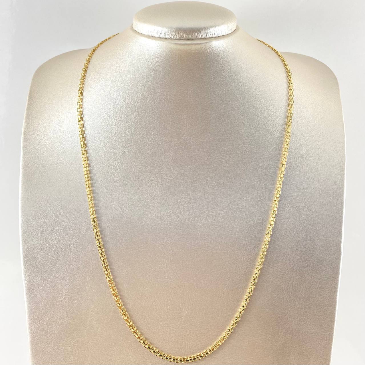 Cadena China 11.05gr / 23 1/2 in / Oro Amarillo +1 18K ©