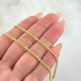 Bismark Chain 7.2gr / 23 1/2 in / 18K Gold +1 ©