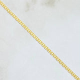 Bismark Chain 2.35gr / 23 1/2 in / 1.2mm 18K Yellow Gold +1 *