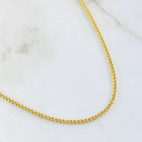 Cadena Franco 4.6gr / 19 3/4 in / Oro Amarillo +3 18K *