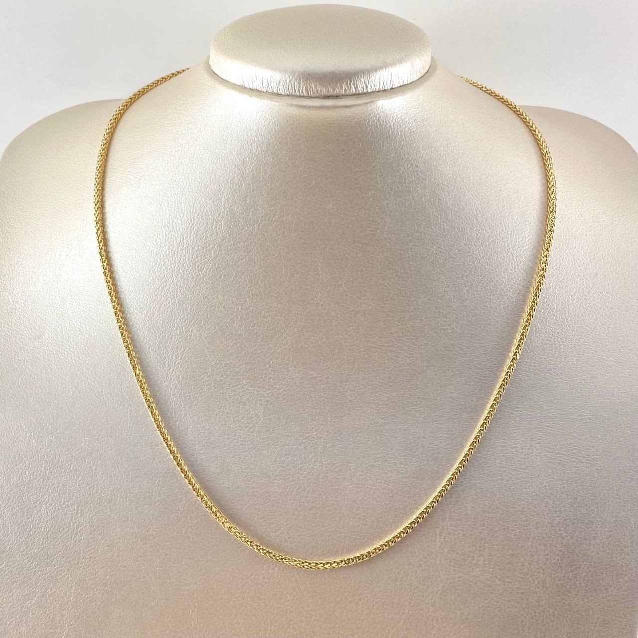 Cadena Franco 4.6gr / 19 3/4 in / Oro Amarillo +3 18K *
