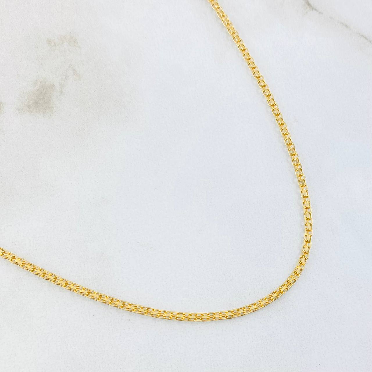 Cadena China 3.05gr / 17 3/4 in / Oro Amarillo +1 18K ©