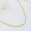 Cadena China 3.15gr / 17 3/4 in / Oro Amarillo +1 18K ©