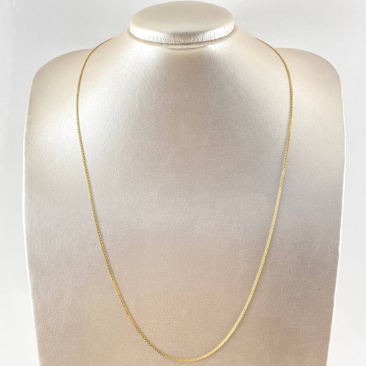 Cadena China 3.1gr / 23 1/2 in / Oro Amarillo +1 18K