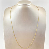 Cadena China 3.1gr / 23 1/2 in / Oro Amarillo +1 18K