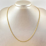 Cuban Links 3.9gr / 19 3/4 in / 18K Gold +1