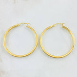 Candongas Andy 2.4gr / 1 1/2 in / Oro Amarillo 18K