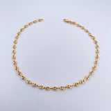 Tobillera GC 3.1gr / 24.9cm / 2.4mm Oro Amarillo 18K &
