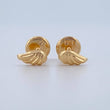 Stud Earrings Wings 0.45gr / 18K Yellow Gold $