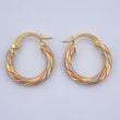 Hoop Earrings Lula 1.35gr / 1.8cm / 18K Gold $