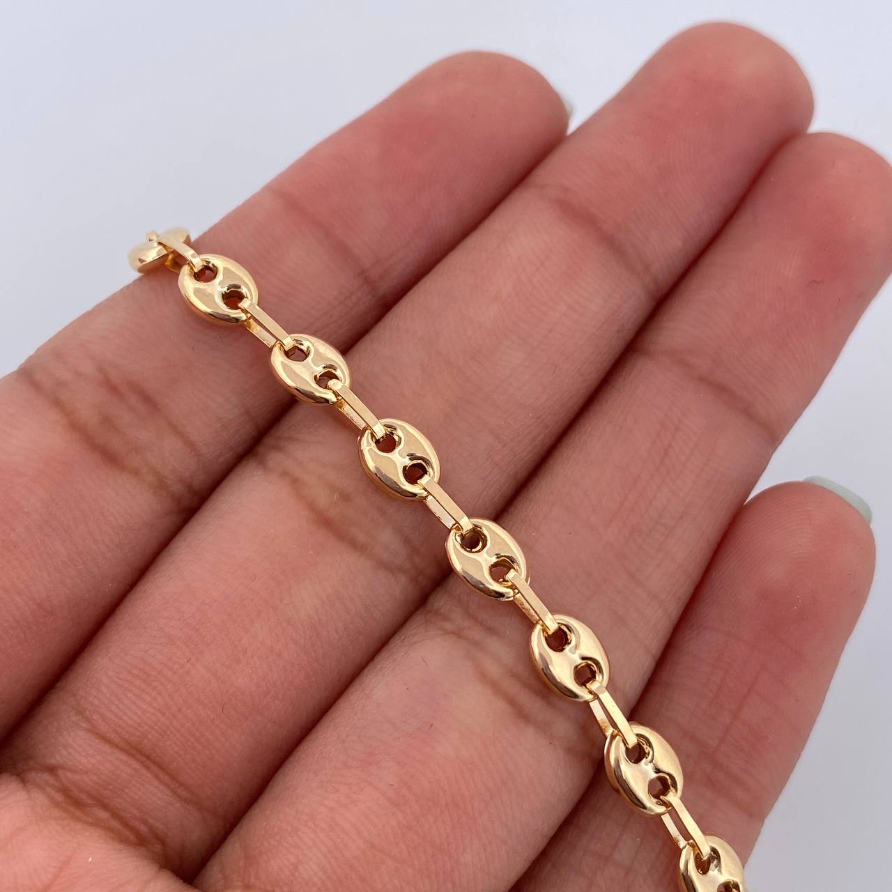 Bracelet GC 3.8gr / 8.1in / 18K Gold $