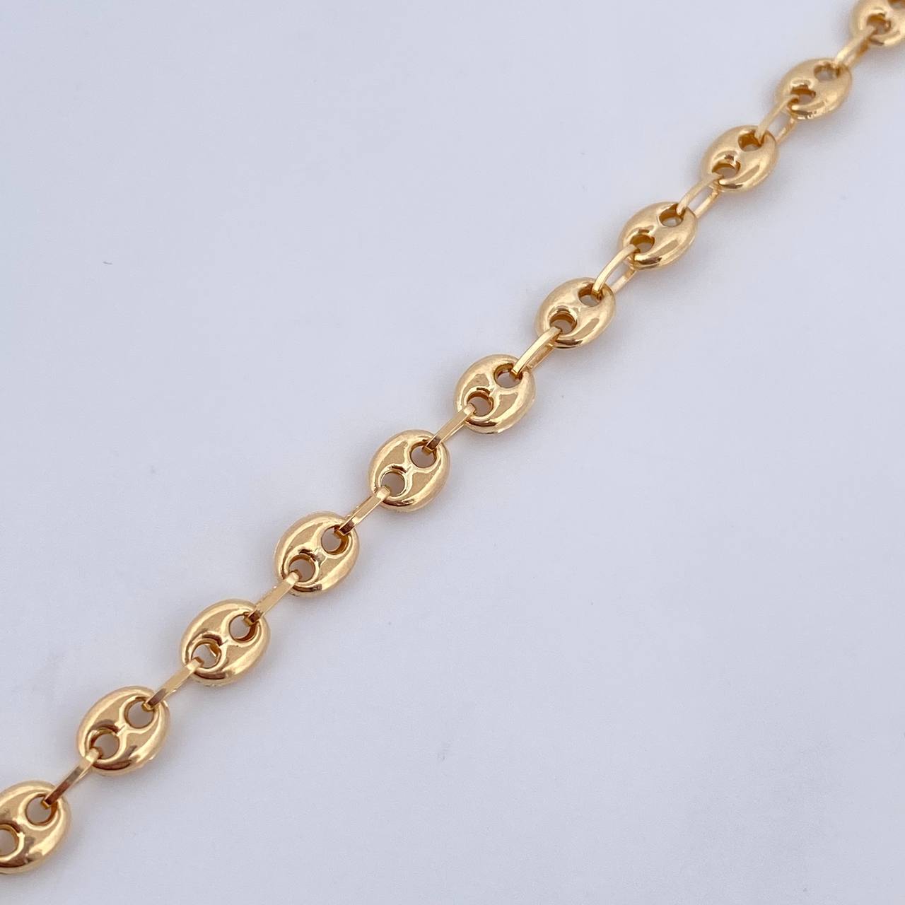 GC Anklet 4.1gr / 26.7cm (10.5in) / 18K Gold $