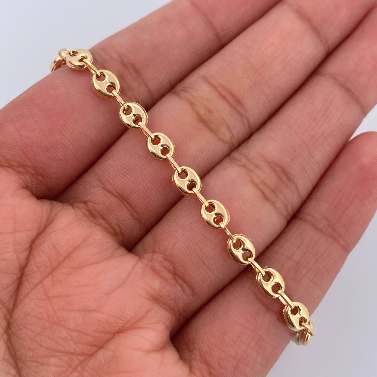 GC Anklet 4.1gr / 26.7cm (10.5in) / 18K Gold $