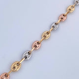 GC Anklet 4.9gr / 26cm / 10.2in / 18K Gold $