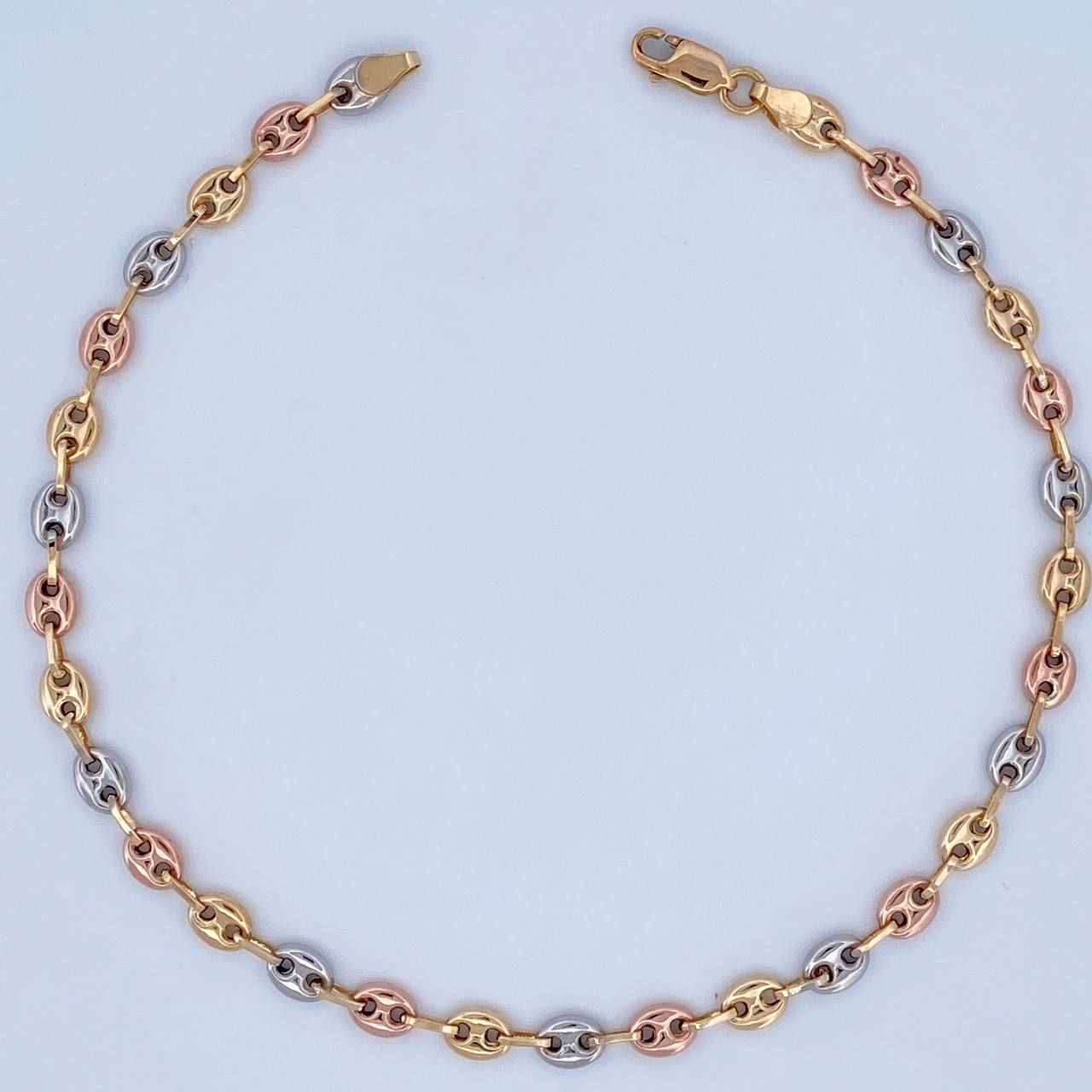 GC Anklet 4.9gr / 26cm / 10.2in / 18K Gold $