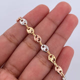 GC Anklet 5.95gr / 29cm / 11.4in / 18K Gold $