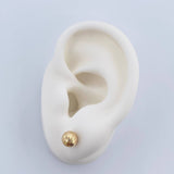 Stud Earrings 0.75gr / 18K Gold &