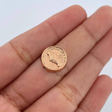 Charm Virgin Milagrosa 0.75gr / 18K Gold $