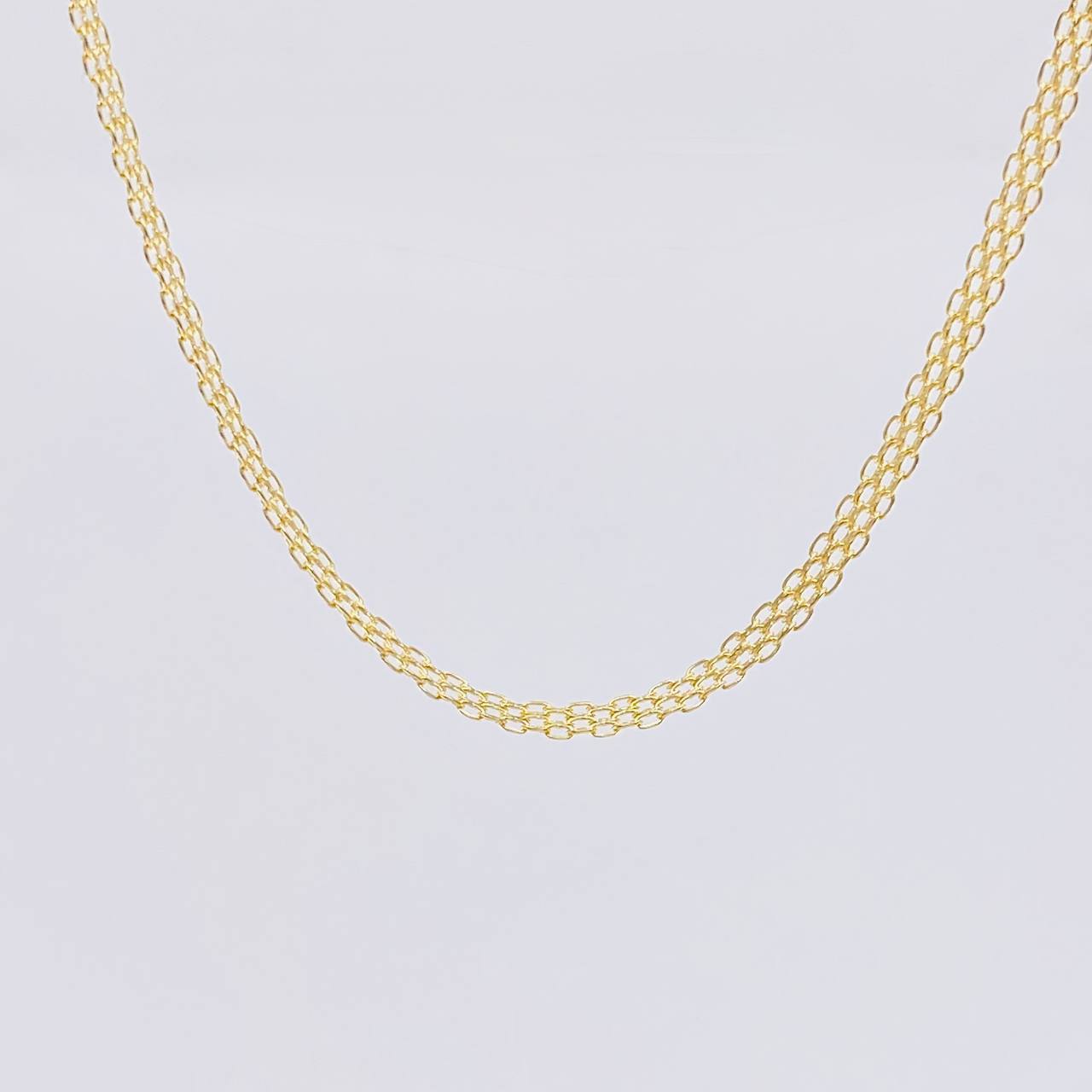 Cadena China 8.45 g / 23 3/4 in / 4.3 mm Oro Amarillo 18K
