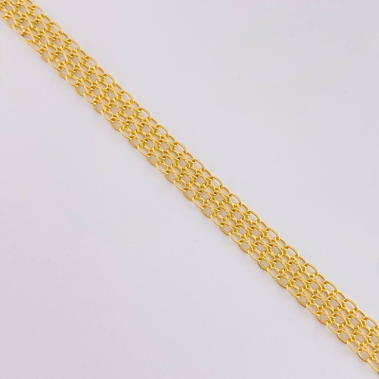 Cadena China 8.45 g / 23 3/4 in / 4.3 mm Oro Amarillo 18K