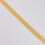 Cadena China 8.45 g / 23 3/4 in / 4.3 mm Oro Amarillo 18K