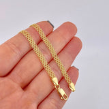 Cadena China 8.45 g / 23 3/4 in / 4.3 mm Oro Amarillo 18K