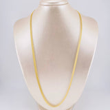 Cadena China 8.45 g / 23 3/4 in / 4.3 mm Oro Amarillo 18K