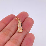 Dije Virgen de guadalupe 1.65g / 1 in Oro Rosa 18K