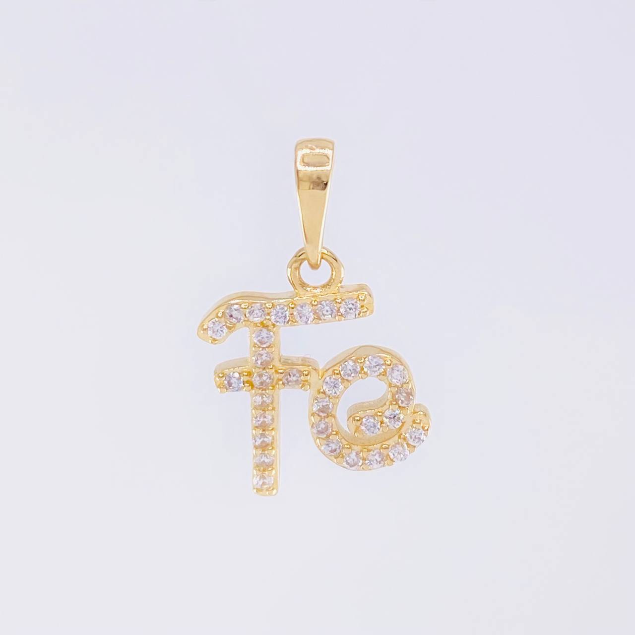 Pendant Faith 1.45g / 3/4 in 18K Yellow Gold
