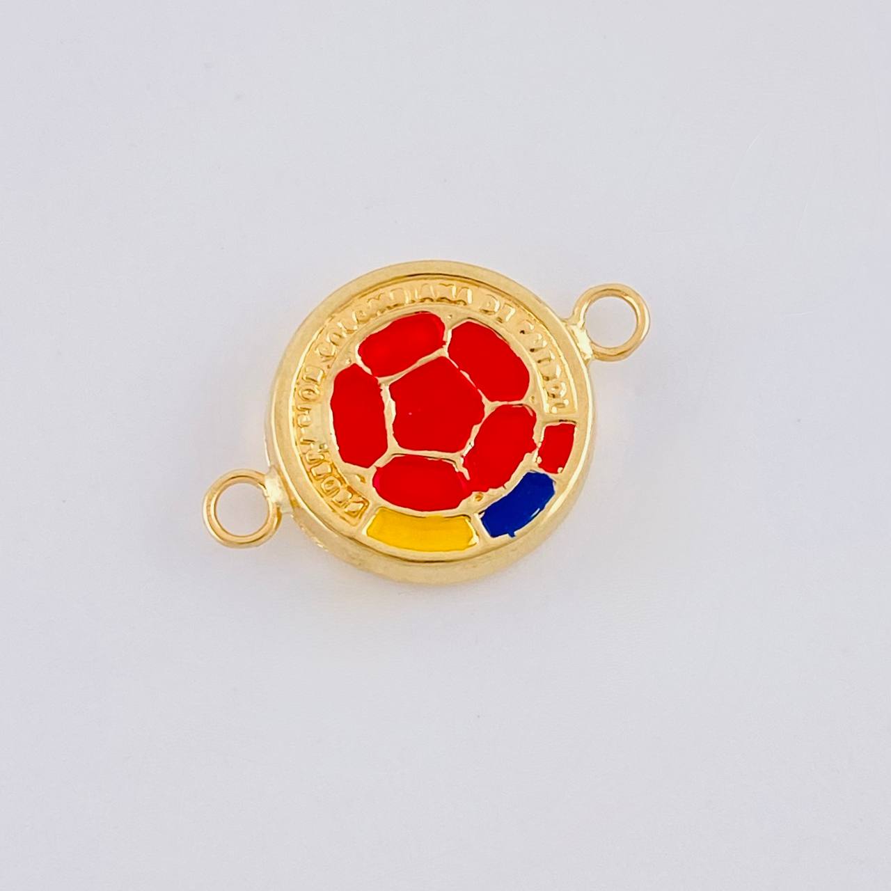 Herraje Escudo selección 0.75g / 3/4 in Oro Amarillo 18K