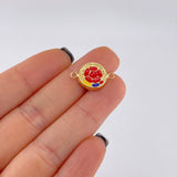 Charm Shield Selection 0.8g / 3/4 in 18K Yellow Gold