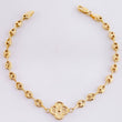 Pulso GC Trebol 3.4gr / 7 in / 4.1mm Oro Amarillo 18K