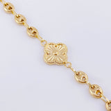 Pulso GC Trebol 3.4gr / 7 in / 4.1mm Oro Amarillo 18K