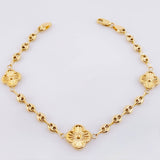 Pulso GC Trebol 4.25gr / 7 1/2 in / 4.2mm Oro Amarillo 18K