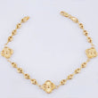 Pulso GC Trebol 4gr / 7 1/2 in / 4.1mm Oro Amarillo 18K