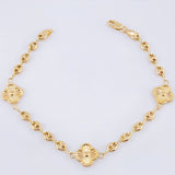 Pulso GC Trebol 4gr / 7 1/2 in / 4.1mm Oro Amarillo 18K