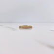 Churumbela Ring 2.15gr / Size 7 1/4 / White Zircons 18K Yellow Gold $