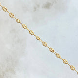 Pulso GC 2.4gr / 18.5cm / 3.2mm Diamantado Oro Amarillo 18K
