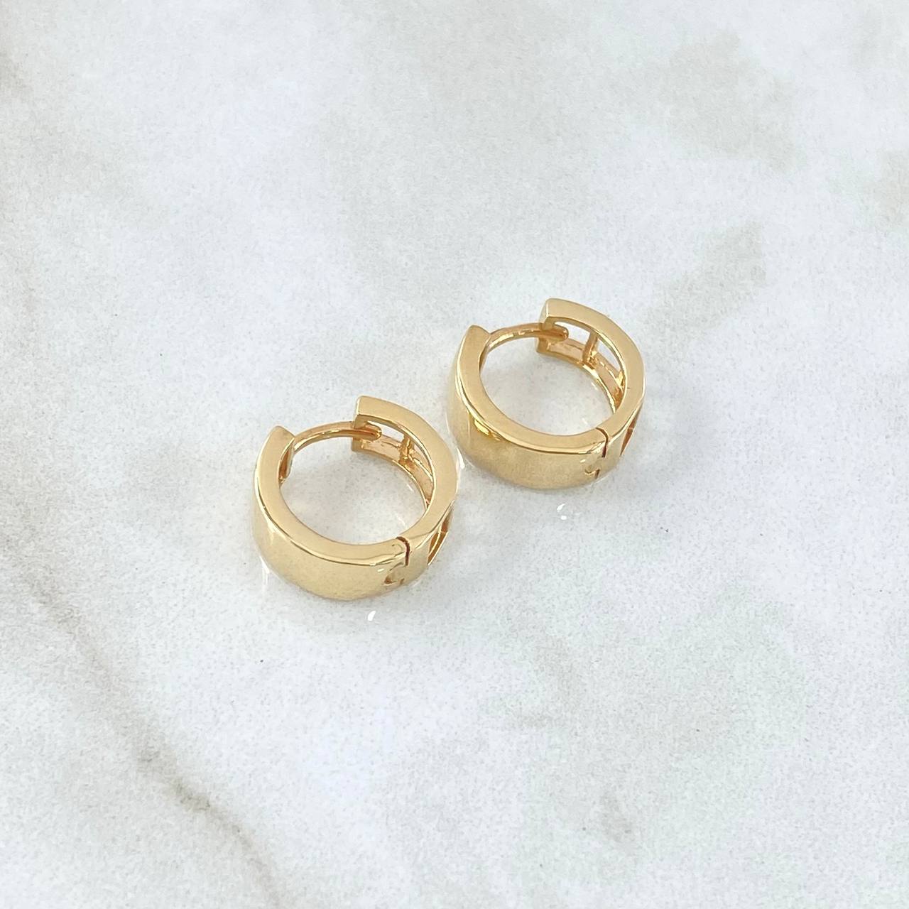 Candongas Mela 3.25gr / 1.3cm / Oro Amarillo 18K