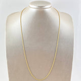 Rope Chain 1.1gr / 60cm / 1.3mm Yellow Gold +3 18K *