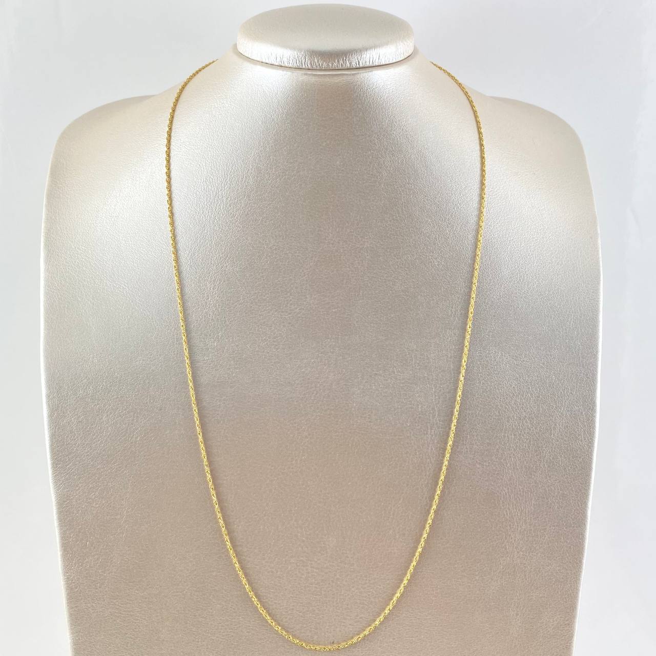 Cadena Lazo 1.15gr / 60cm / 1.3mm Oro Amarillo +3 18K *