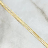 Pulso Sedusa 1.65gr / 19cm / 3mm Oro Amarillo +3 18K ©